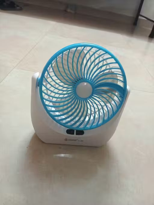Portable Rechargeable Mini Fan USB Type-C | Compact Travel Cooling Fan (3000mAh Battery)