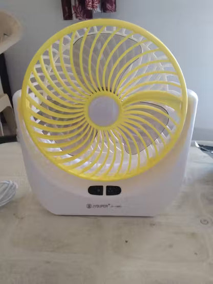 Portable Rechargeable Mini Fan USB Type-C | Compact Travel Cooling Fan (3000mAh Battery)