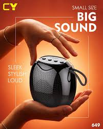 Grenade S-40 Mini Bluetooth Speaker – 10W Powerful Bass, IPX6 Waterproof, Portable Wireless Sound